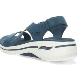 Donkerblauwe sandalen