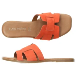 Donkeroranje slippers