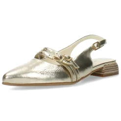 Gouden slingbacks