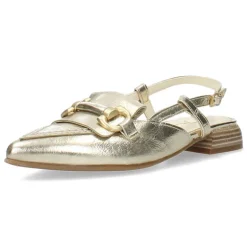 Gouden slingbacks