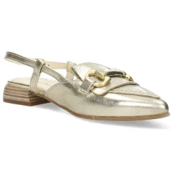 Gouden slingbacks