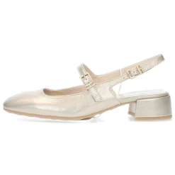 Gouden slingbacks