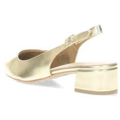 Gouden slingbacks