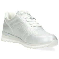 Grijze metallic sneakers