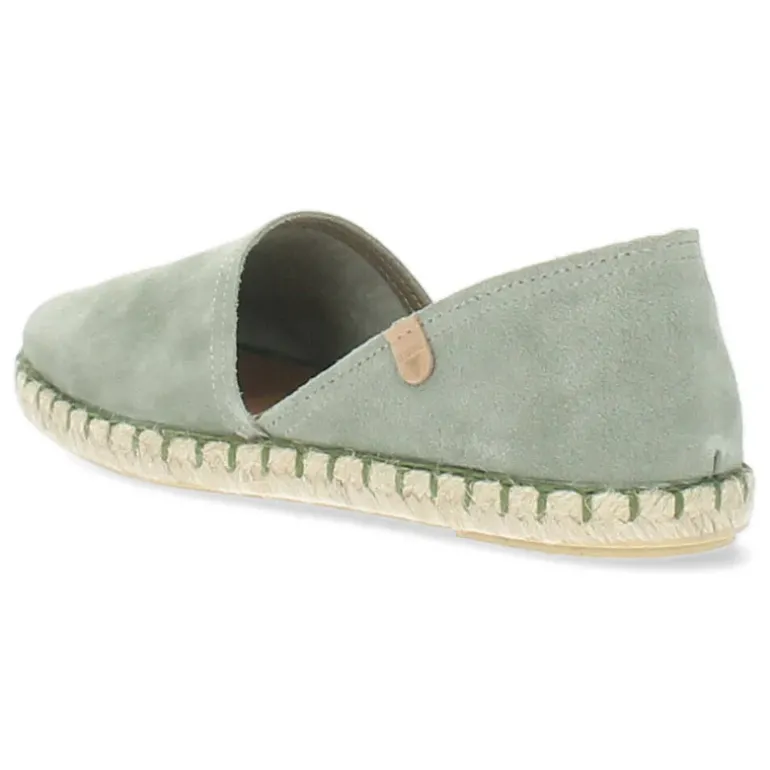Groene espadrilles