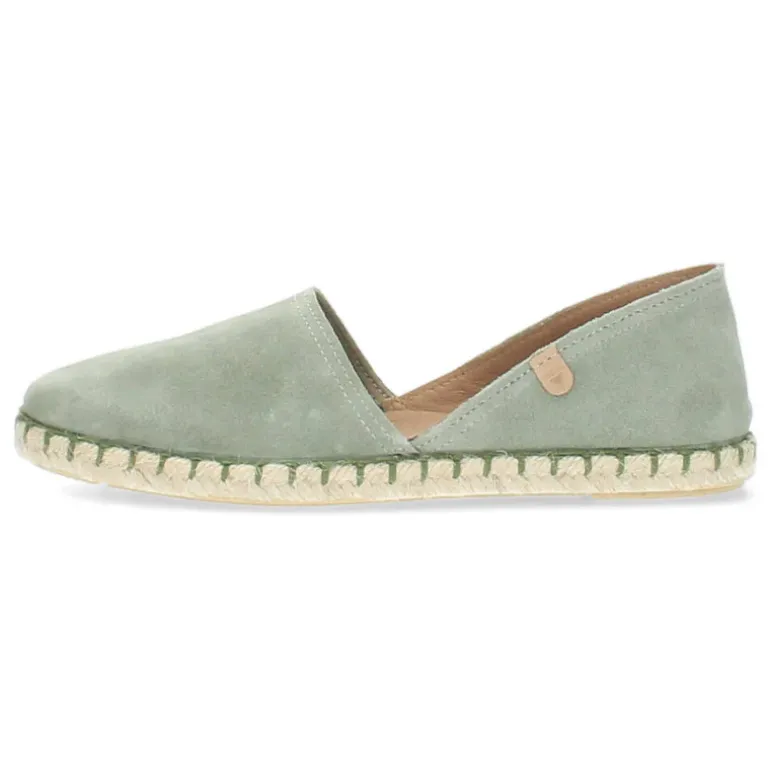 Groene espadrilles