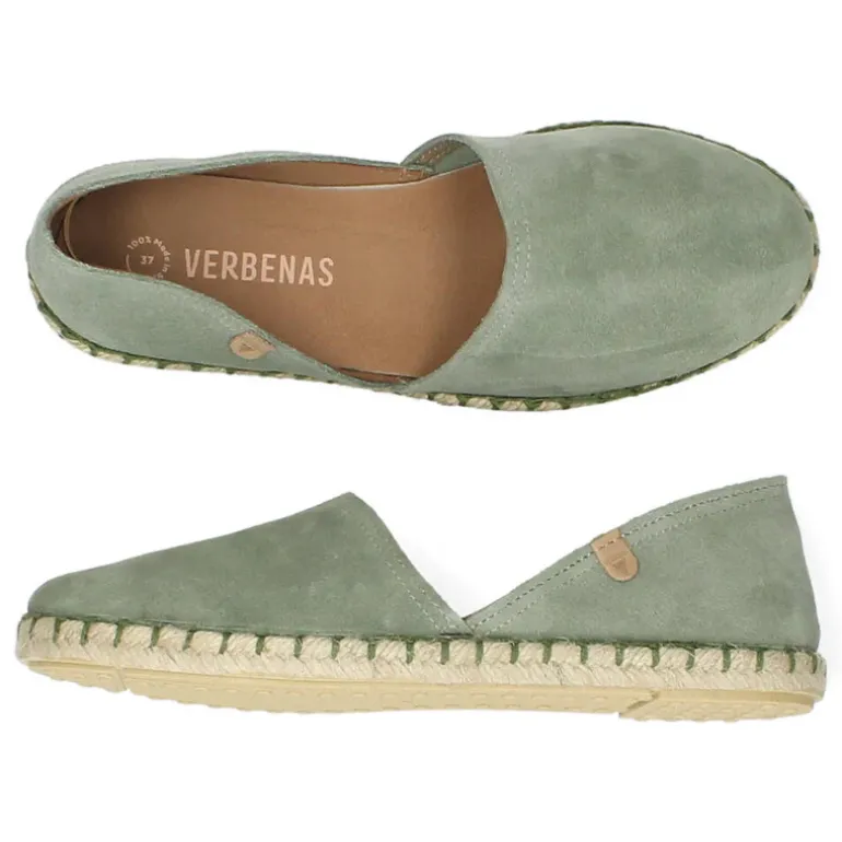 Groene espadrilles