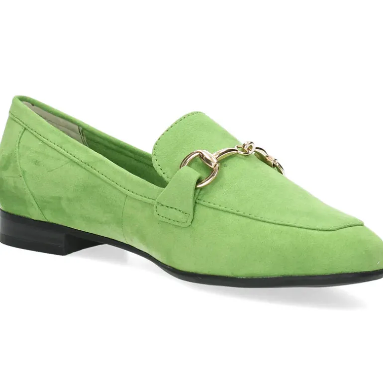Groene loafers