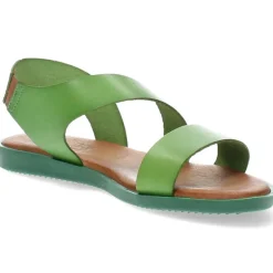 Groene sandalen