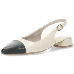 Ivory slingbacks