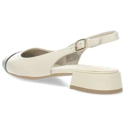 Ivory slingbacks