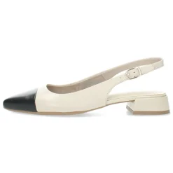 Ivory slingbacks