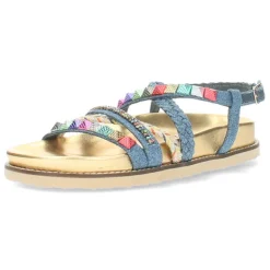 Jeansblauwe sandalen