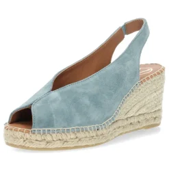 Jeansblauwe sleehakken