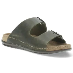 Khaki slippers