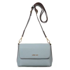 Lichtblauwe schoudertas