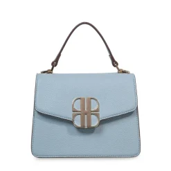 Lichtblauwe schoudertas