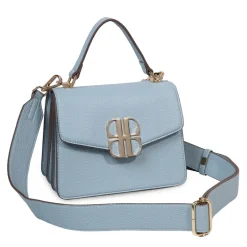 Lichtblauwe schoudertas