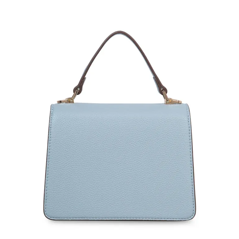 Lichtblauwe schoudertas