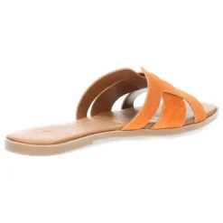 Lichtoranje slippers