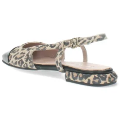 Luipaard slingbacks