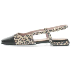 Luipaard slingbacks