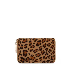 Luipaardprint portefeuille