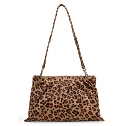 Luipaardprint schoudertas