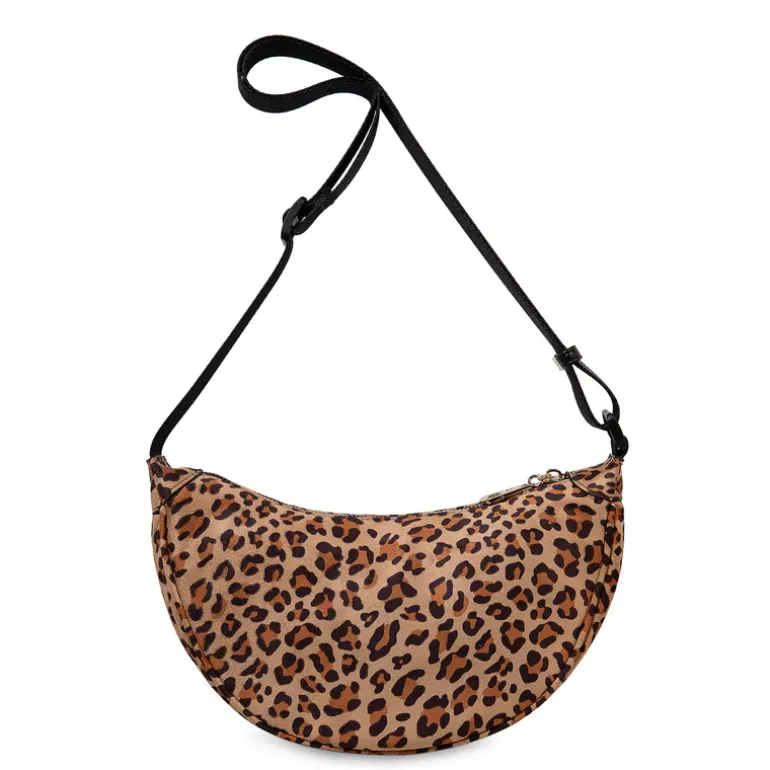 Luipaardprint schoudertas