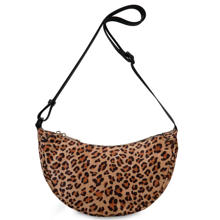 Luipaardprint schoudertas