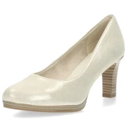 Metallic gouden pumps