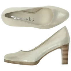 Metallic gouden pumps