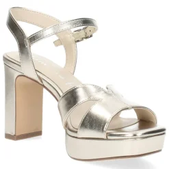 Metallic gouden sandalen