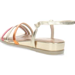 Metallic gouden sandalen