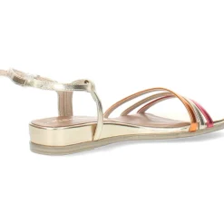 Metallic gouden sandalen