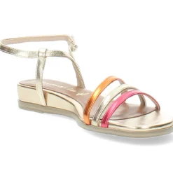 Metallic gouden sandalen