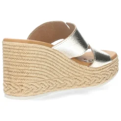 Metallic gouden slippers