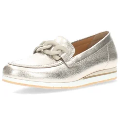 Metallic loafers