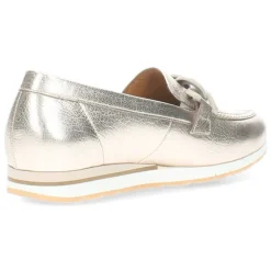 Metallic loafers