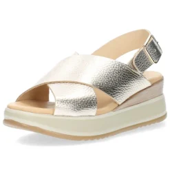 Metallic sandalen