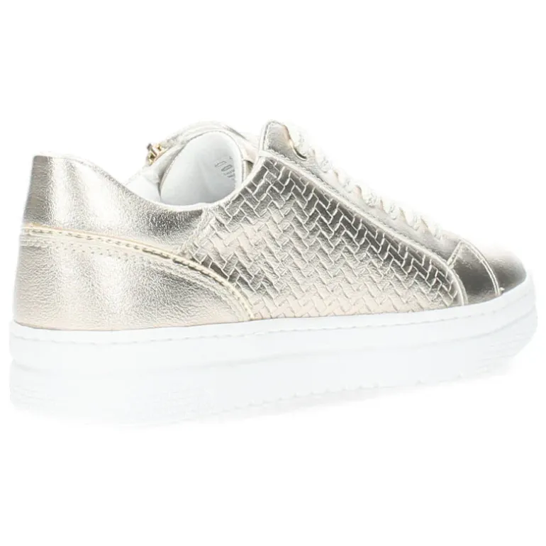Metallic sneakers