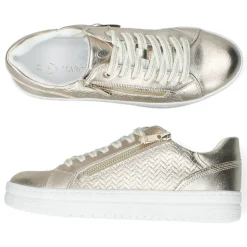 Metallic sneakers