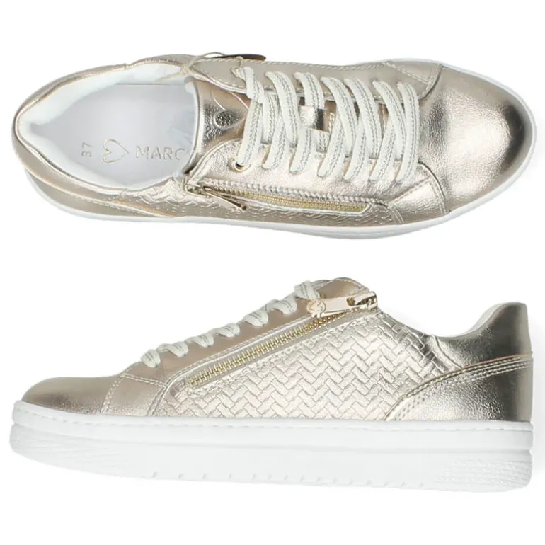 Metallic sneakers