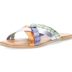 Multicolour slippers