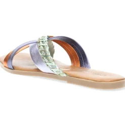 Multicolour slippers