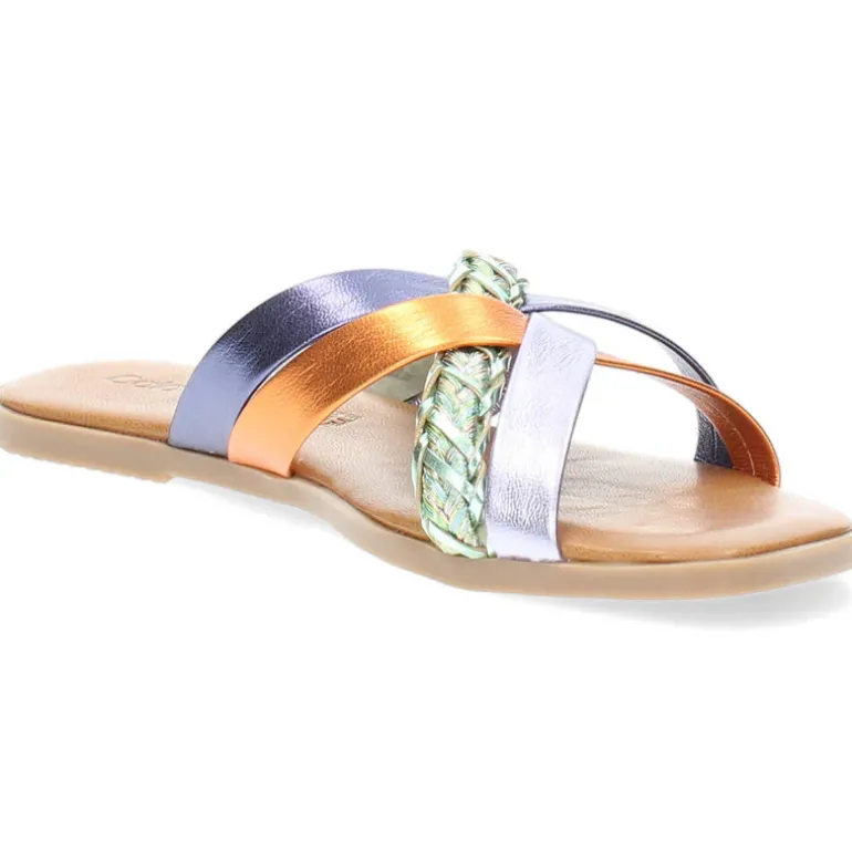 Multicolour slippers