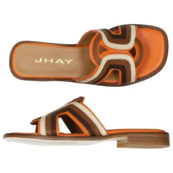 Multicolour slippers