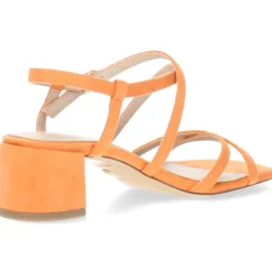 Oranje sandalen