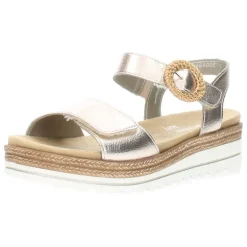 Rosé gouden sandalen