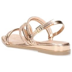 Rosé gouden sandalen